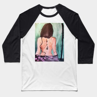 BUSHIDO (Samurai Girl) Baseball T-Shirt